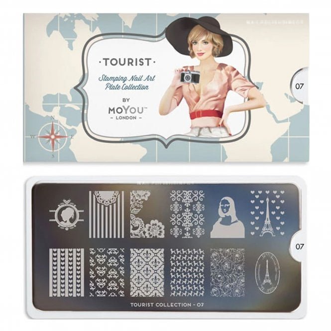 MoYou London Nail Art Image Plate - Tourist 07 (692675)