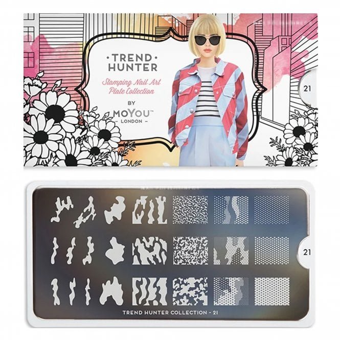 MoYou London Nail Art Image Plate - Trend Hunter 21 (692711)