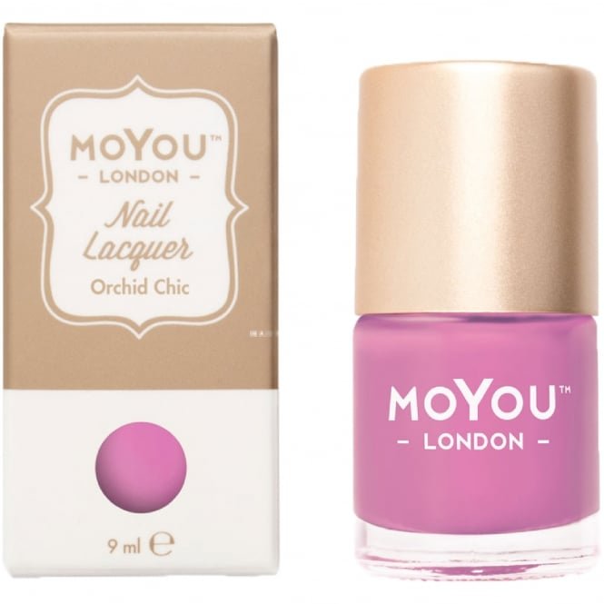 MoYou London Stamping Nail Lacquer - Orchid Chic 9ml (MN012)