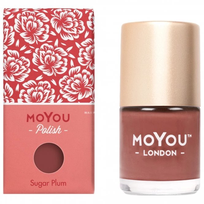 MoYou London Stamping Nail Lacquer - Sugar Plum 9ml (MN147)