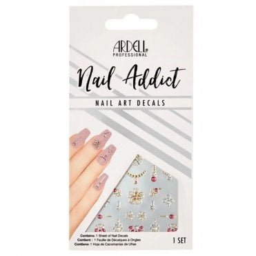 Nail Addict Nail Art Decals - Pretty In Pink (62152)