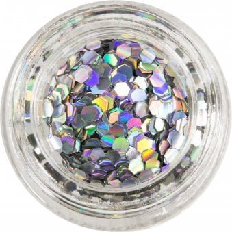Nail Art Glitter Pots - Its Raining Glitter 15ml (690757)