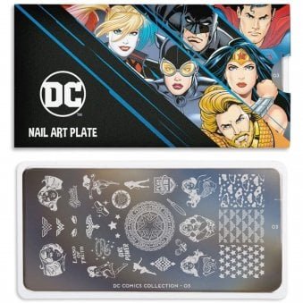 Nail Art Image Plate - DC Comics 03