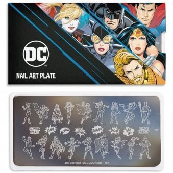 Nail Art Image Plate - DC Comics 09