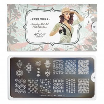 Nail Art Image Plate - Explorer 32 (692081)
