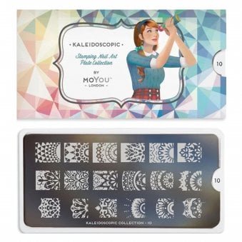 Nail Art Image Plate - Kaleidoscopic 10 (692347)