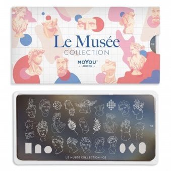 Nail Art Image Plate - Le Musee 02 (634945)