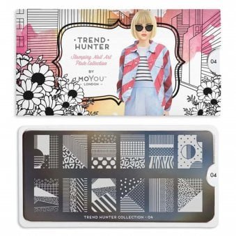 Nail Art Image Plate - Trend Hunter 04 (MCTRE)