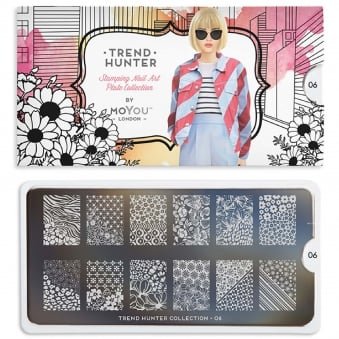 Nail Art Image Plate - Trend Hunter 06 (MPTRE06)