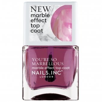 Nail Polish Marble Effect Topcoat - May The Quartz Be With You 14ml (13126)