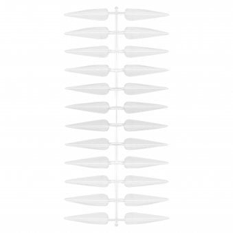 Nail Polish Swatch Chart - Stiletto (24 Nails)