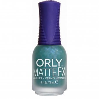 Nail Polish Treatment - Green Flakie Matte Topcoat 18ml