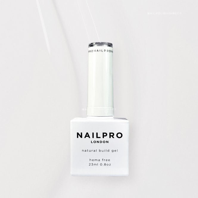 Nail Pro Brush On Builder Gel HEMA & TPO Free - Westminster White 01 - 23ml