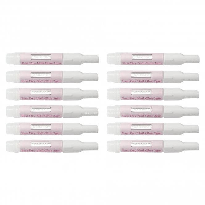 Nail Pro Fast Dry Nail Glue For Artificial Nails & Nail Tips 2g (Pack of 25)