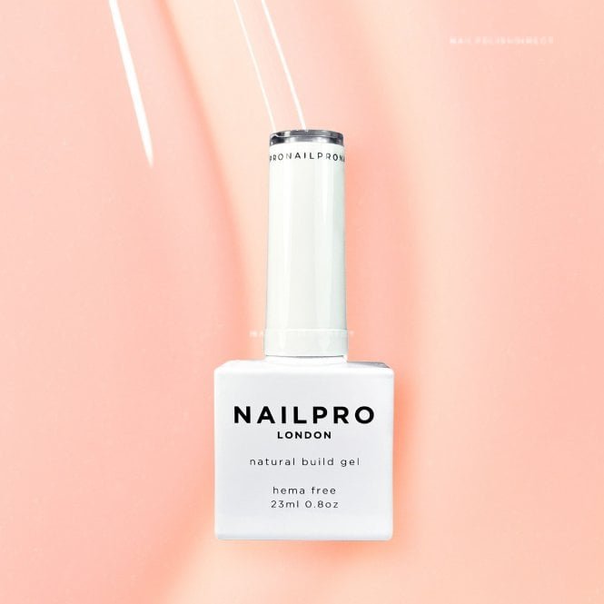 Nail Pro Hema Free Natural Brush On Builder Gel - Cotswold Cream #06 - 23ml