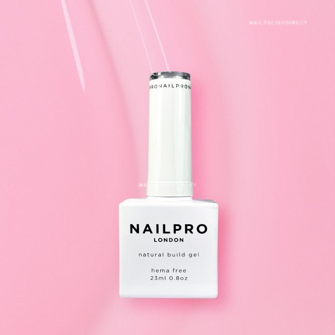 Nail Pro Hema Free Natural Brush On Builder Gel - Hyde Park Petal #04 - 23ml