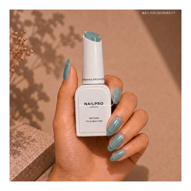 Nail Pro HEMA & TPO Free Gel Polish 23ml -Icy Blue JL12