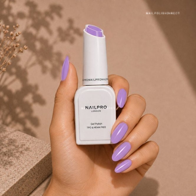 Nail Pro HEMA & TPO Free Gel Polish 23ml - Lavender Mist 174
