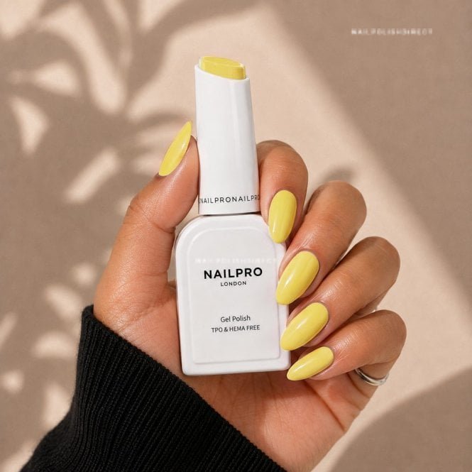 Nail Pro HEMA & TPO Free Gel Polish 23ml - Lemon Rush 247