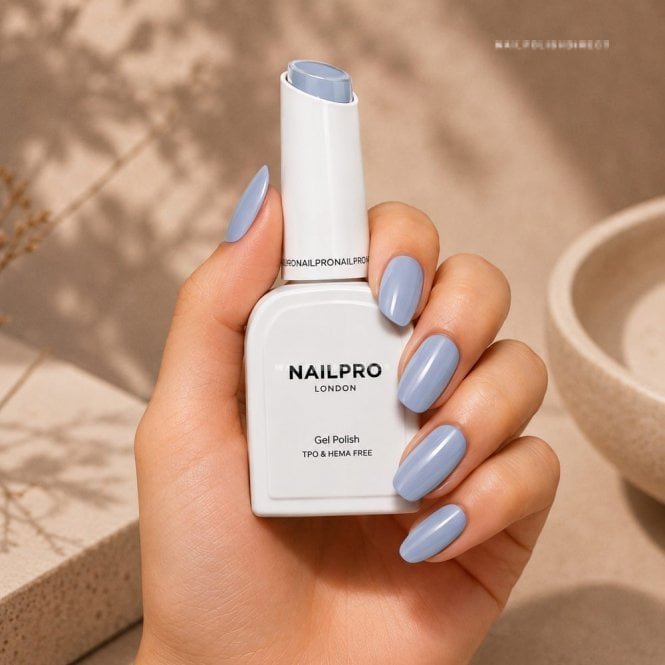 Nail Pro HEMA & TPO Free Gel Polish 23ml - Periwinkle Glow 270