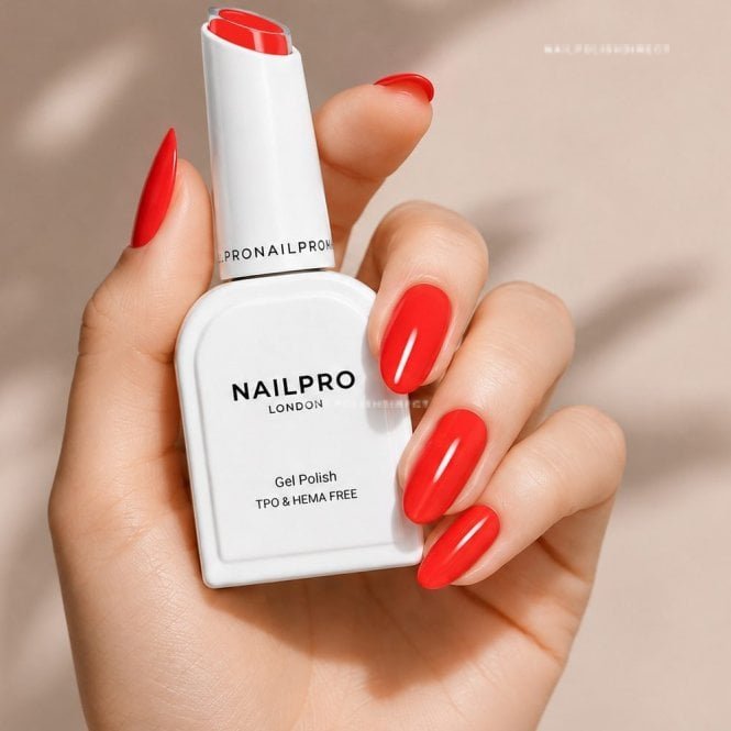Nail Pro HEMA & TPO Free Gel Polish 23ml - Red Stiletto 154