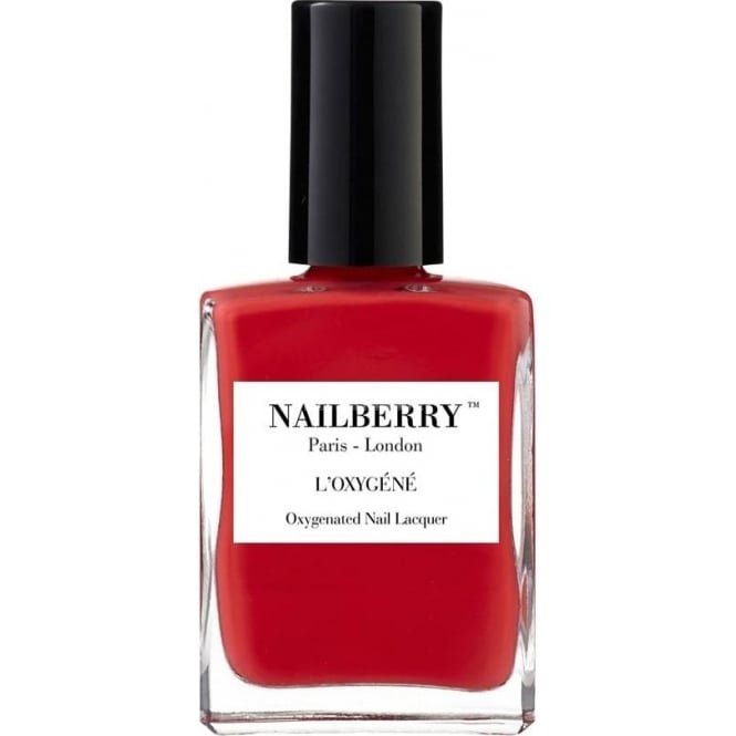 NailBerry Breathable Nail Polish - Cherry Cherie 15ml (NOX105B)
