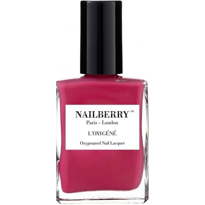 NailBerry Breathable Nail Polish - Pink Berry 15ml (NOX107)