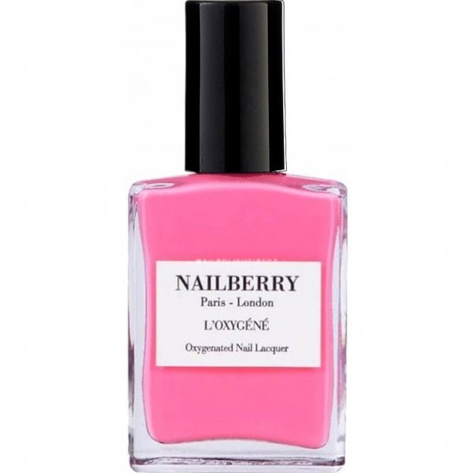 NailBerry Breathable Nail Polish - Pink Tulip 15ml (NOX208)