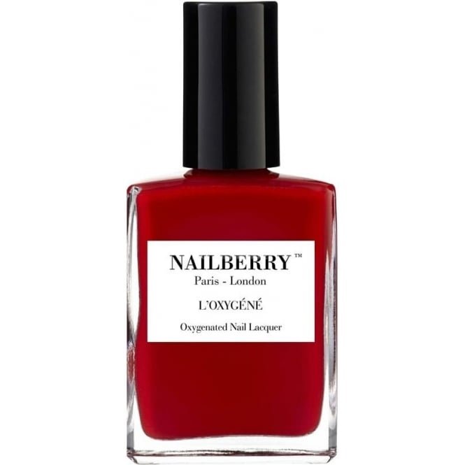 NailBerry Breathable Nail Polish - Strawberry Jam 15ml (NOX110)