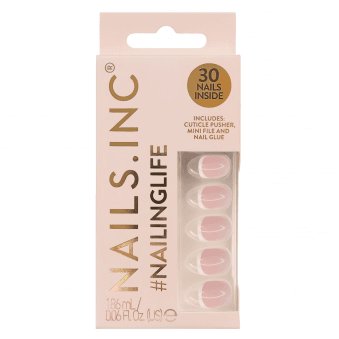 #NailingLife Classic Kim Classic French Tip Square-Shaped Press-On Nails