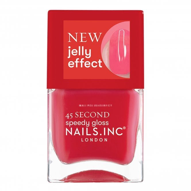 Nails inc 45 Second Speedy Gloss Jelly Effect Nail Polish - Aria 14ml (17502)