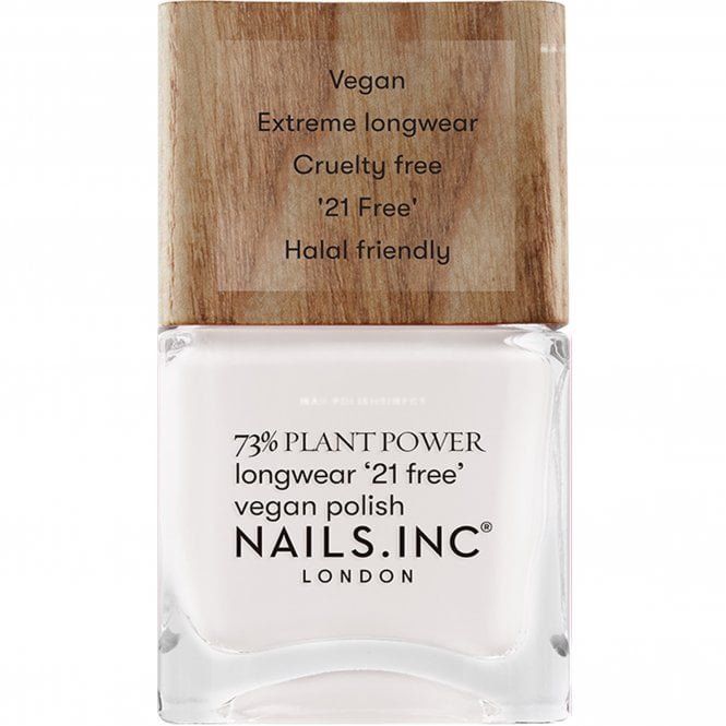 Nails inc Breathable Plant Power Nail Polish - Free Time Is Me Time 14ml (12997)