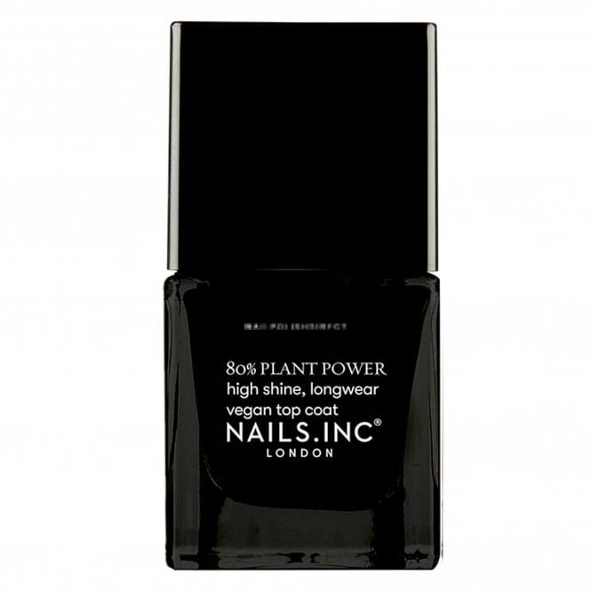 Nails inc Breathable Plant Power Nail Polish - Mini Topcoat 5ml