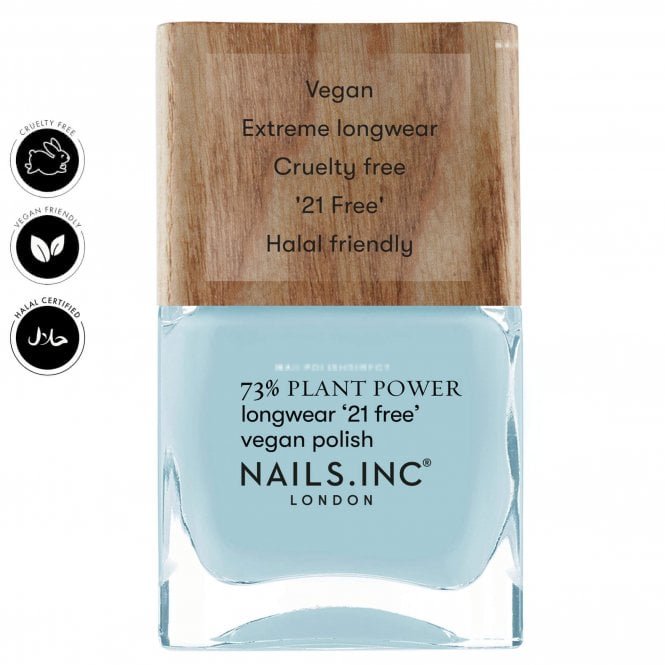 Nails inc Breathable Plant Power Nail Polish - Sky's My Limit (16191) 14ml
