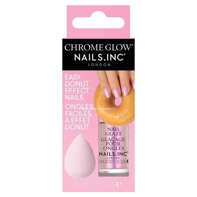 Nails inc Chrome Glow - Donut Effect Nail Chrome Powder 10ml 