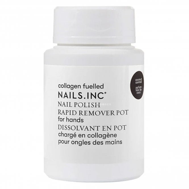 Nails inc Collagen Fuelled Acetone Free Rapid Nail Polish Remover Pot 50ml