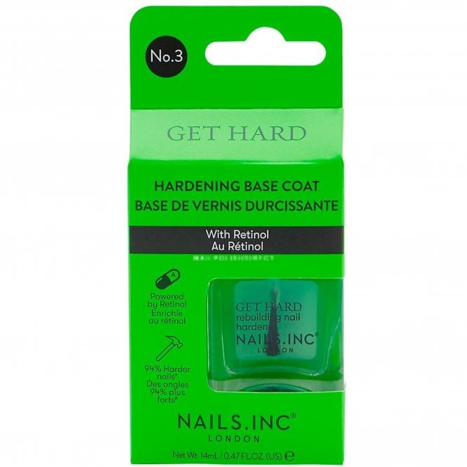 Nails inc Get Hard Hardening Base Coat 14ml (14381)