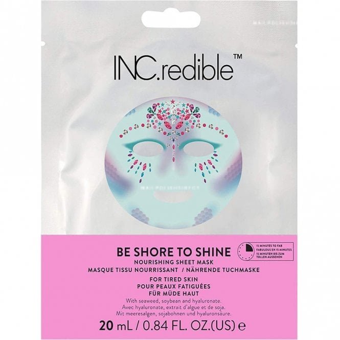 Nails inc INC.redible - Nourishing Sheet Mask - Be Shore To Shine (7933) 20ml