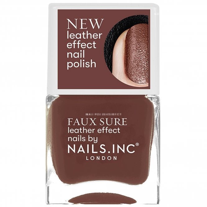 Nails inc Leather Effect Nail Polish - Under The Leather 14ml (13125)