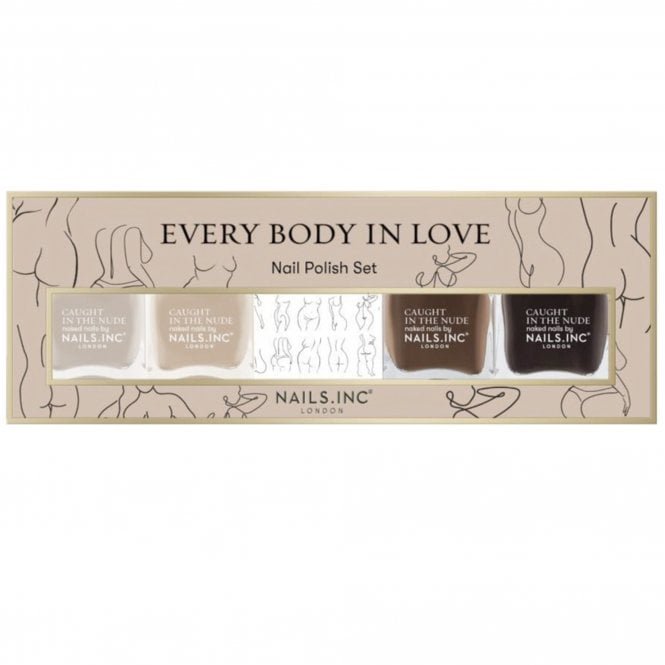 Nails inc Nail Polish Set - Everybody In Love (4 x 14ml)
