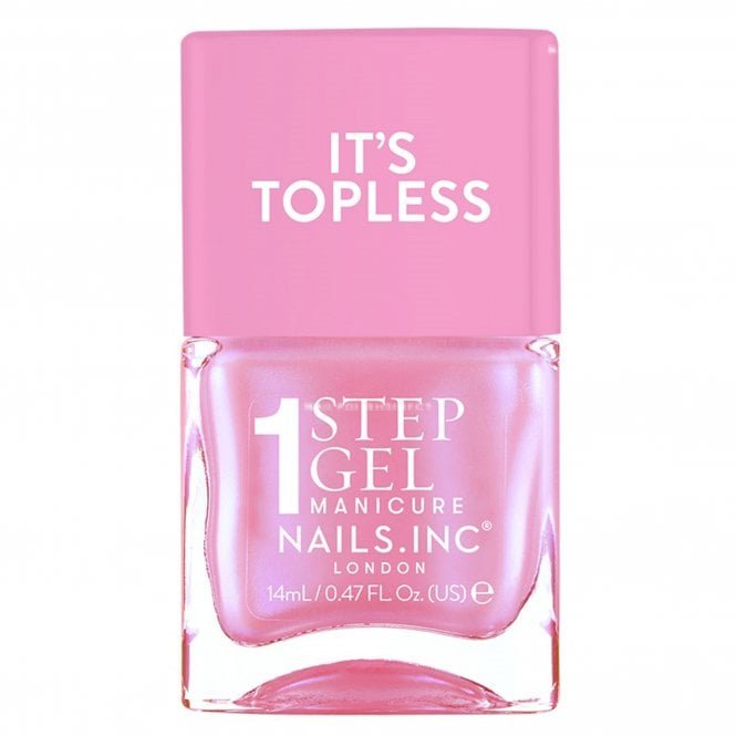 Nails inc Vegan Friendly 4-in-1 It's Topless Nail Polish - Addison 14ml