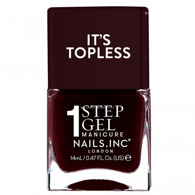 Nails inc Vegan Friendly 4-in-1 It's Topless Nail Polish - Billie 14ml