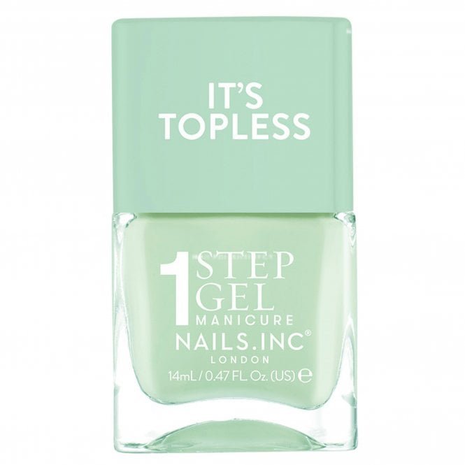 Nails inc Vegan Friendly 4-in-1 It's Topless Nail Polish - Camilla 14ml