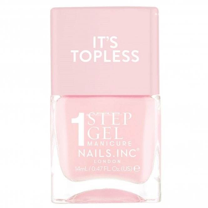 Nails inc Vegan Friendly 4-in-1 It's Topless Nail Polish - Dakota 14ml