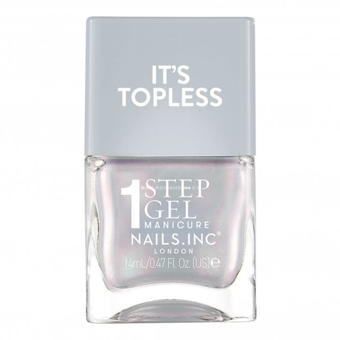 Nails inc Vegan Friendly 4-in-1 It's Topless Nail Polish - Elle 14ml (17493)