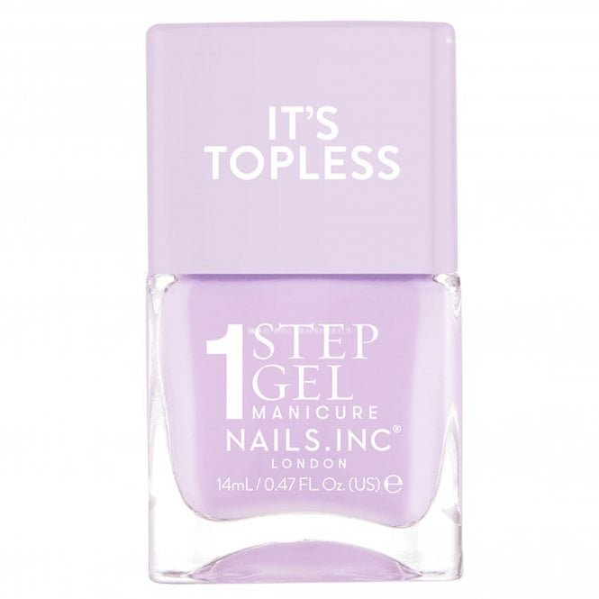 Nails inc Vegan Friendly 4-in-1 It's Topless Nail Polish - Hailey 14ml
