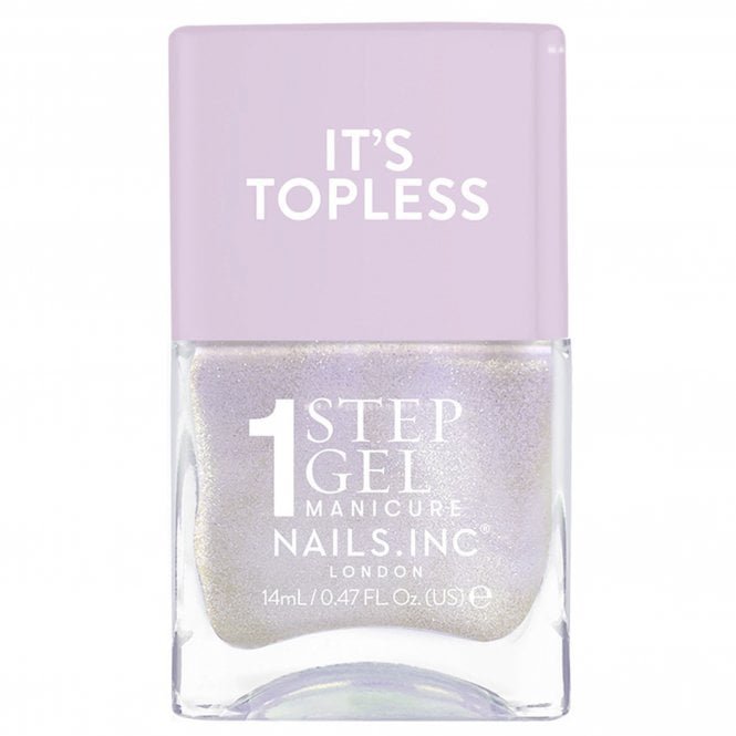 Nails inc Vegan Friendly 4-in-1 It's Topless Nail Polish - Halle 14ml