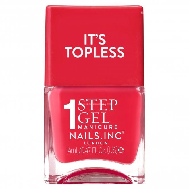 Nails inc Vegan Friendly 4-in-1 It's Topless Nail Polish - India 14ml