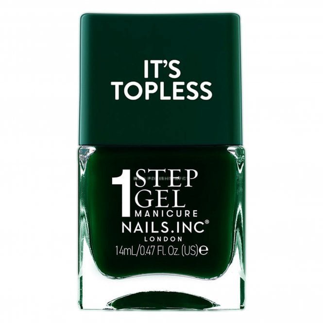 Nails inc Vegan Friendly 4-in-1 It's Topless Nail Polish - Jasmine 14ml (17492)