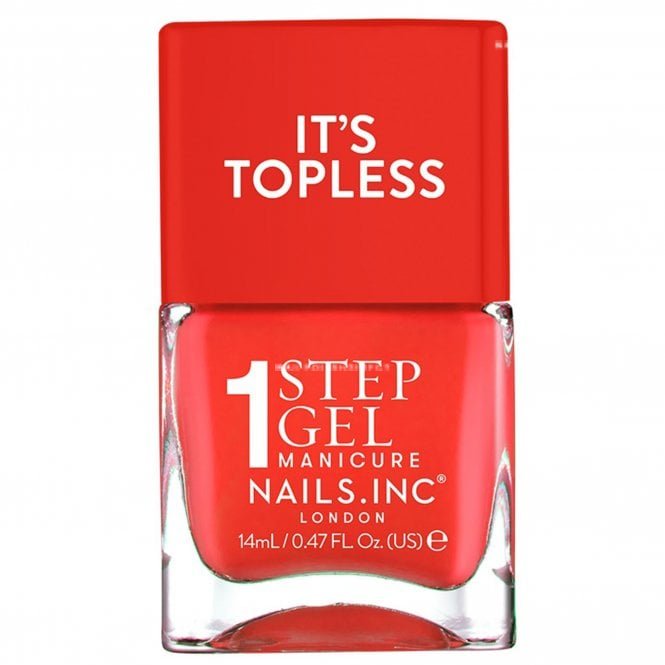 Nails inc Vegan Friendly 4-in-1 It's Topless Nail Polish - Jennifer 14ml